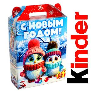 Детский подарок на Новый Год в жестяной упаковке весом 830 грамм по цене 3297 руб в Москве