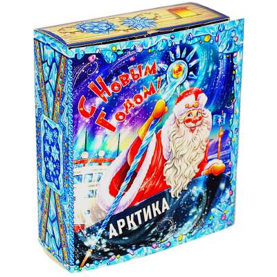 Сладкий новогодний подарок весом 850 грамм